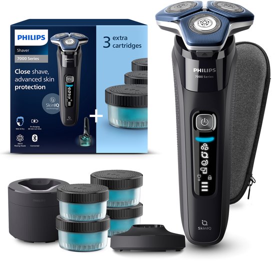 Philips Shaver 7000 Series S7887/63 - Elektrisch scheerapparaat – met trimmer – mannen
