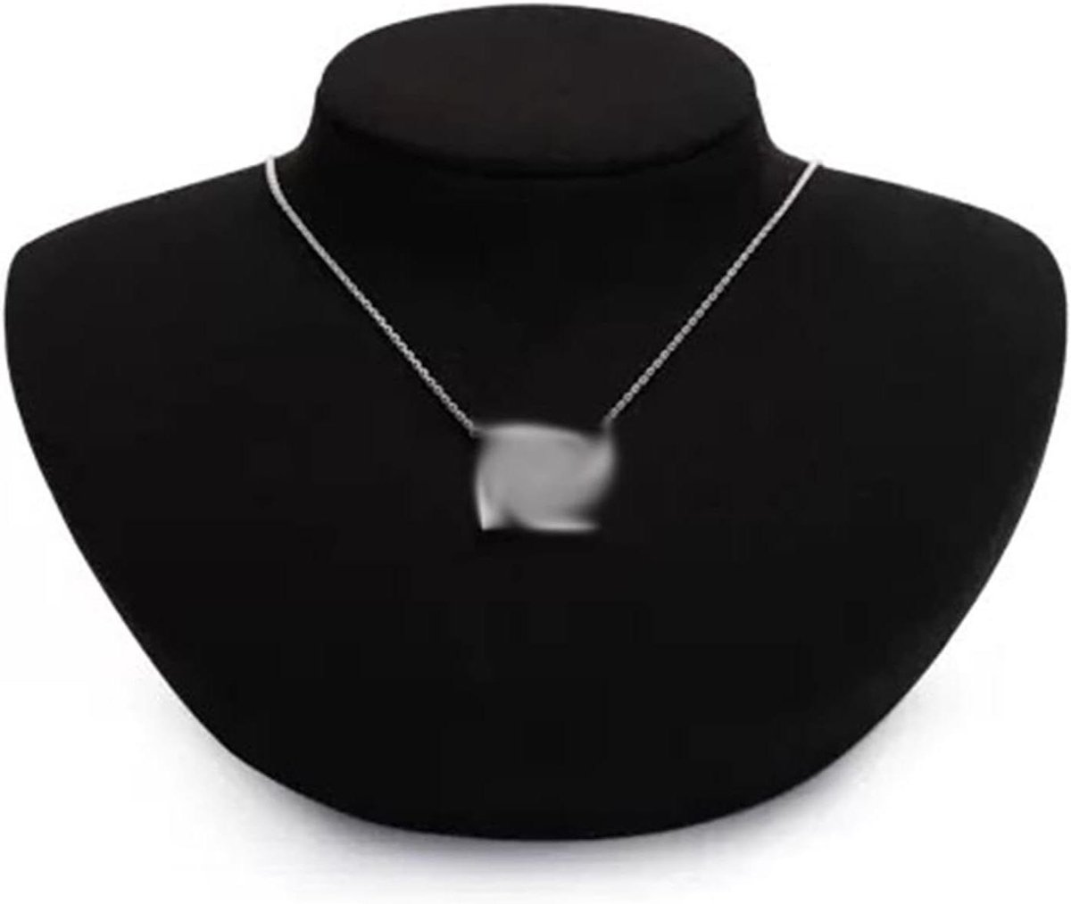 Sieraden standaard - Halsketting houder - Sieraden etaleren - Elegante display - 1 stuk - Zwart