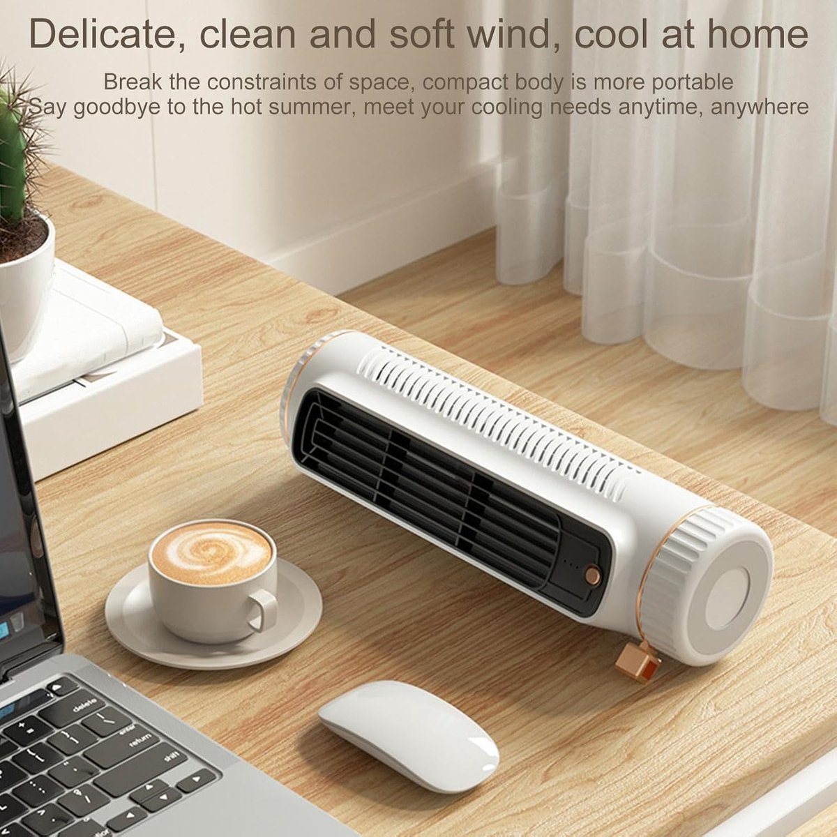 Draagbare airconditioner met verbeterde efficiëntie en energiebesparende technologie – foto 2
