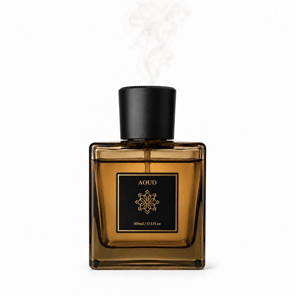 AOUD - Aroma diffuser - Luxe Aroma Diffuser - Luchtbevochtiger - Geurverspreider - Bruin gerookt glas