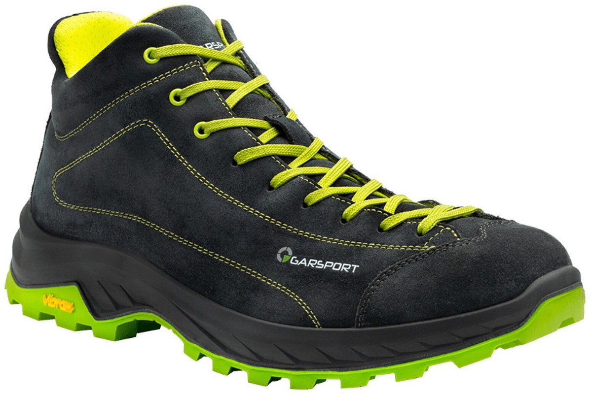 Garsport rozes mid hiking boots antracite suède