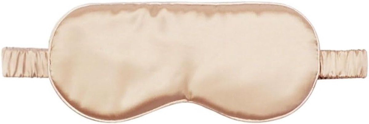 Zijden slaapmasker voor optimale nachtrust, 100% moerbeizijde, comfortabel oogmasker voor reizen en thuisgebruik