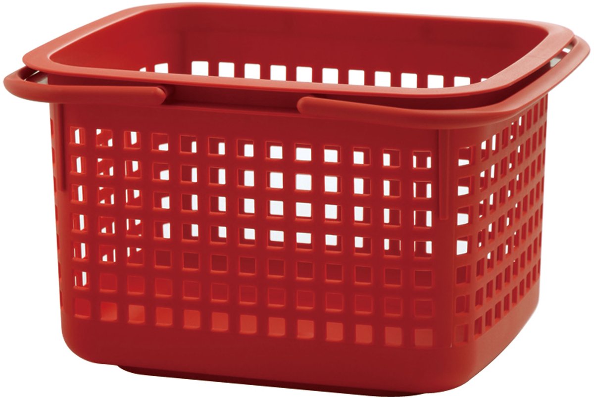 Hachiman opbergmand Cestino M, polypropyleen, rood, 23 l, 234968