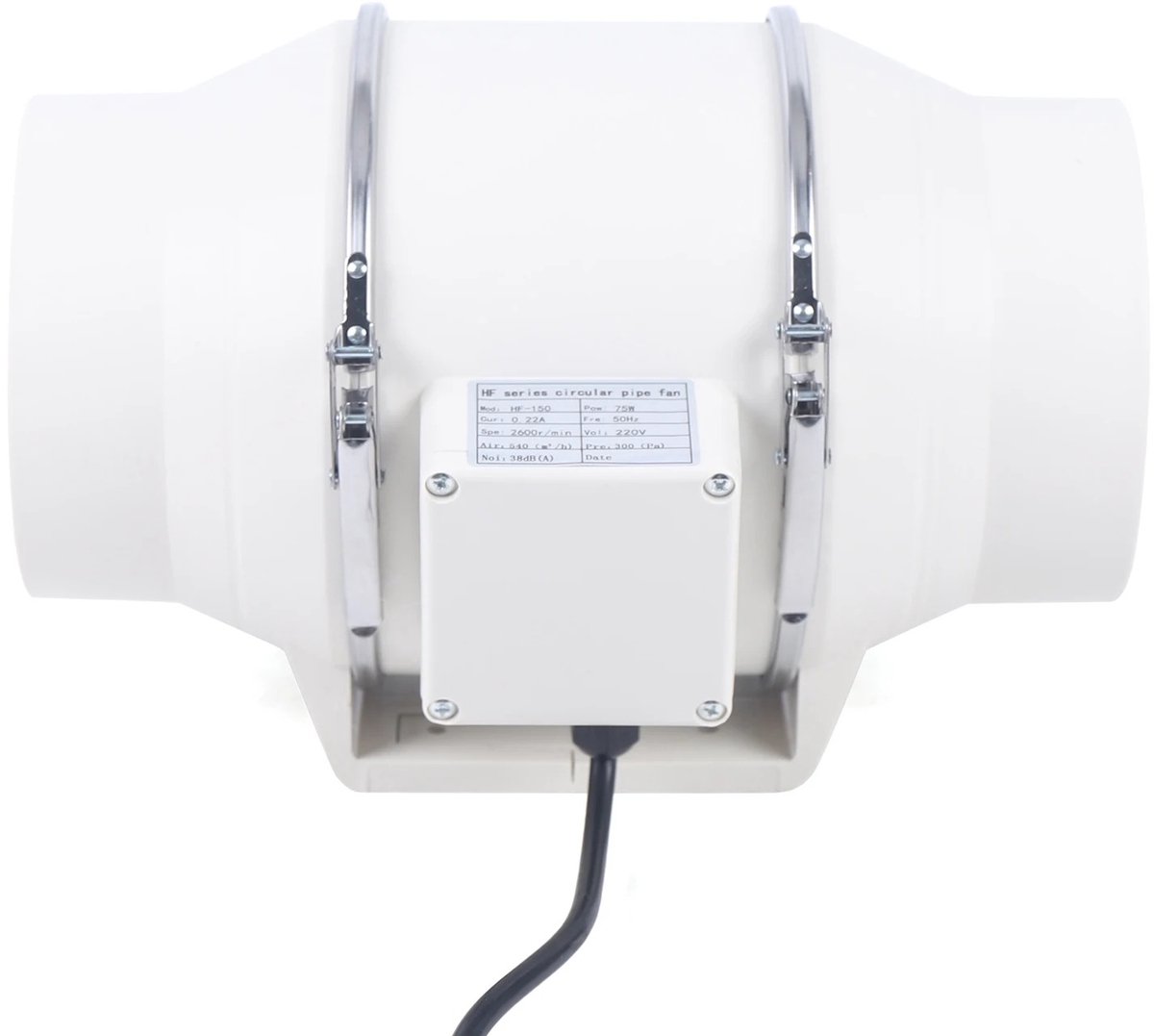 Novari - Kanaalventilator - Buisventilator - Ventilator - Inbouw ventilator - Krachtige lu