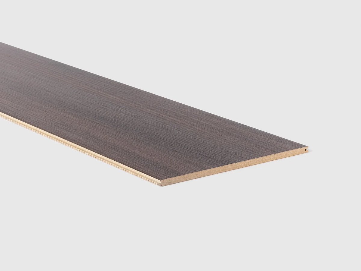 Maestro Overloopvloer Laminaat Donker Bruine Eik – 2050x230x8 mm | Traprenovatie
