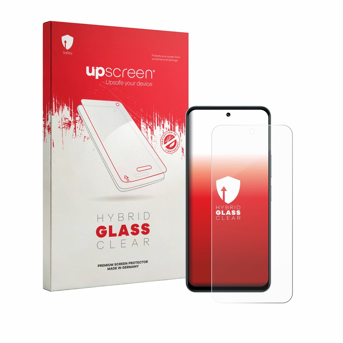 upscreen - Screenprotector voor Vivo Y6 - Folie Beschermfolie Beschermglas transparant