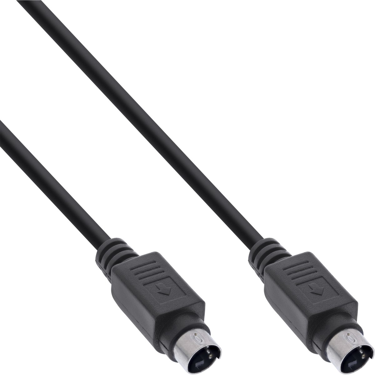 InLine 89950 S-videokabel 2 m S-Video (4-pin) Zwart