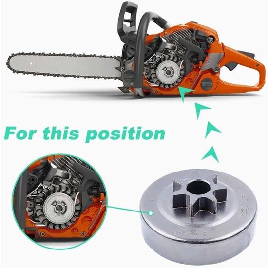 Tandwiel- en koppelingsset 3/8" geschikt voor - STIHL 017 - 018 - MS170 - MS180 - 021 - 023 - 025 - MS210 - MS230 - MS250 van Stihl — afbeelding 3