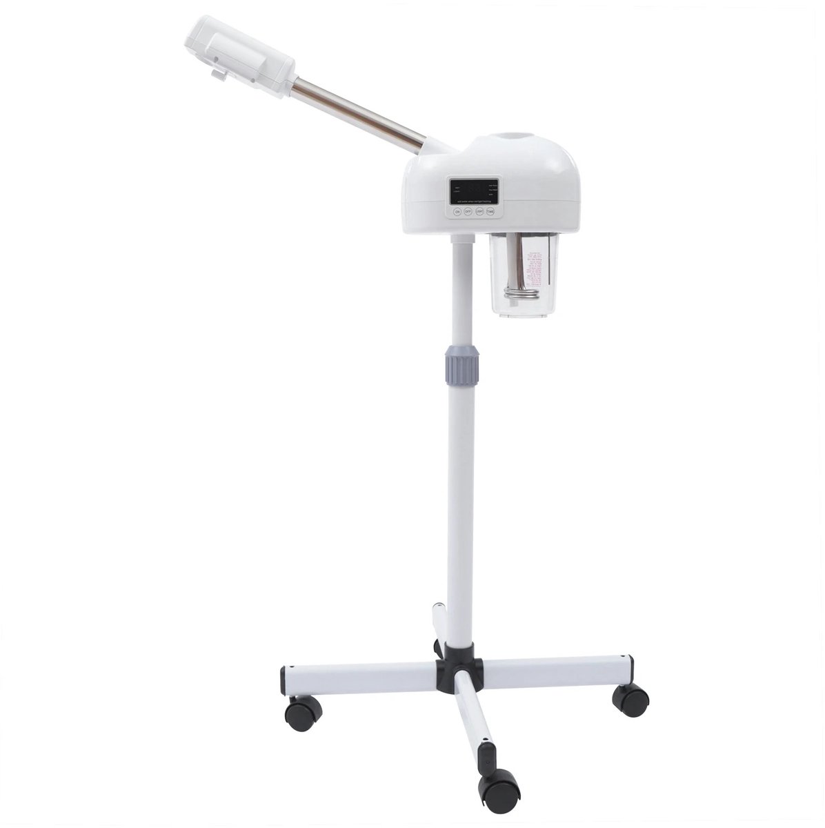 Stervia Gezichtsstomer - Facial Steamer - Gezichtsverzorging - Thuisspa - Ozontechnologie - Met Timer - Wit - 50 x 50 x 105 cm