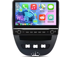 Hexinex - Autoradio - Geschikt Voor Peugeot 107 Toyota Aygo Citroen C1 2004-2014 - 2+64GB CARPLAY WIFI USB