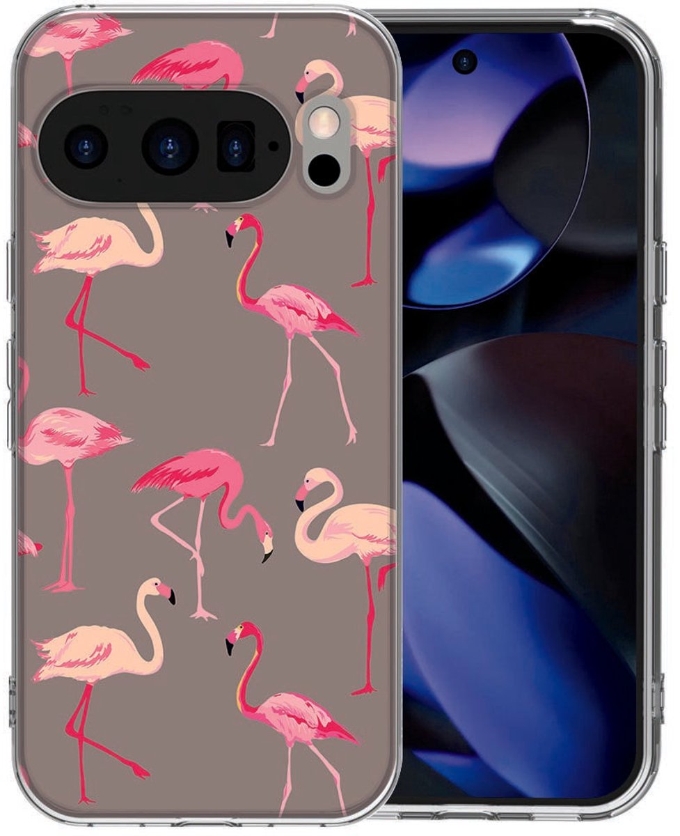 Google Pixel 10 / 10 Pro TPU hoesje Flamingo