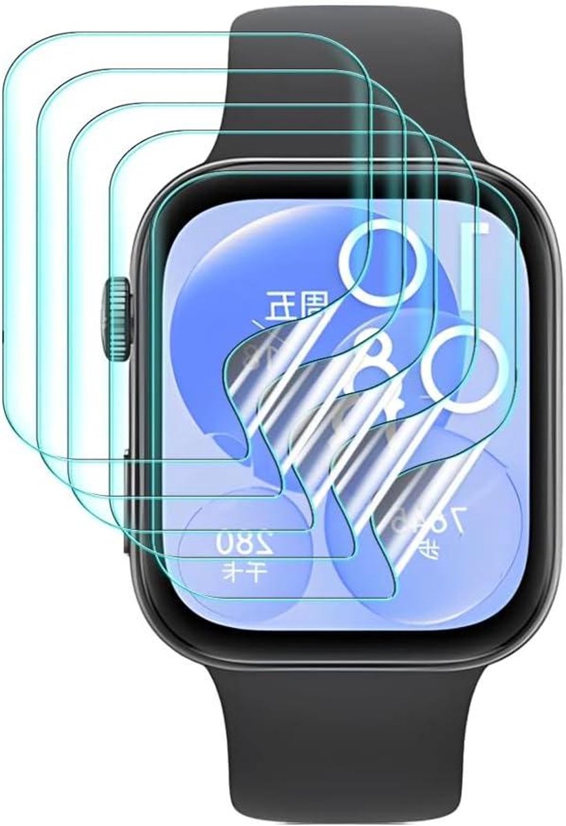 Screen Protector - Hydrogel Folie - Smartwatch Beschermen - Zelfherstellend - 1.82 Inch - Helder
