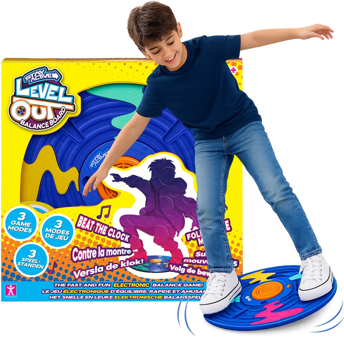 Level Out Balance Board - Elektronisch balansspel met geluidseffecten