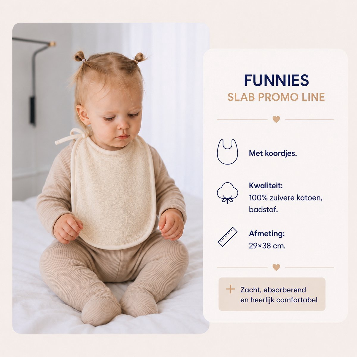 Blijeitje - Kraamcadeau Baby – Luxe Baby Giftbox Roze – Badjas, Muts & Slab – Geboortecadeau jongen meisje – foto 5