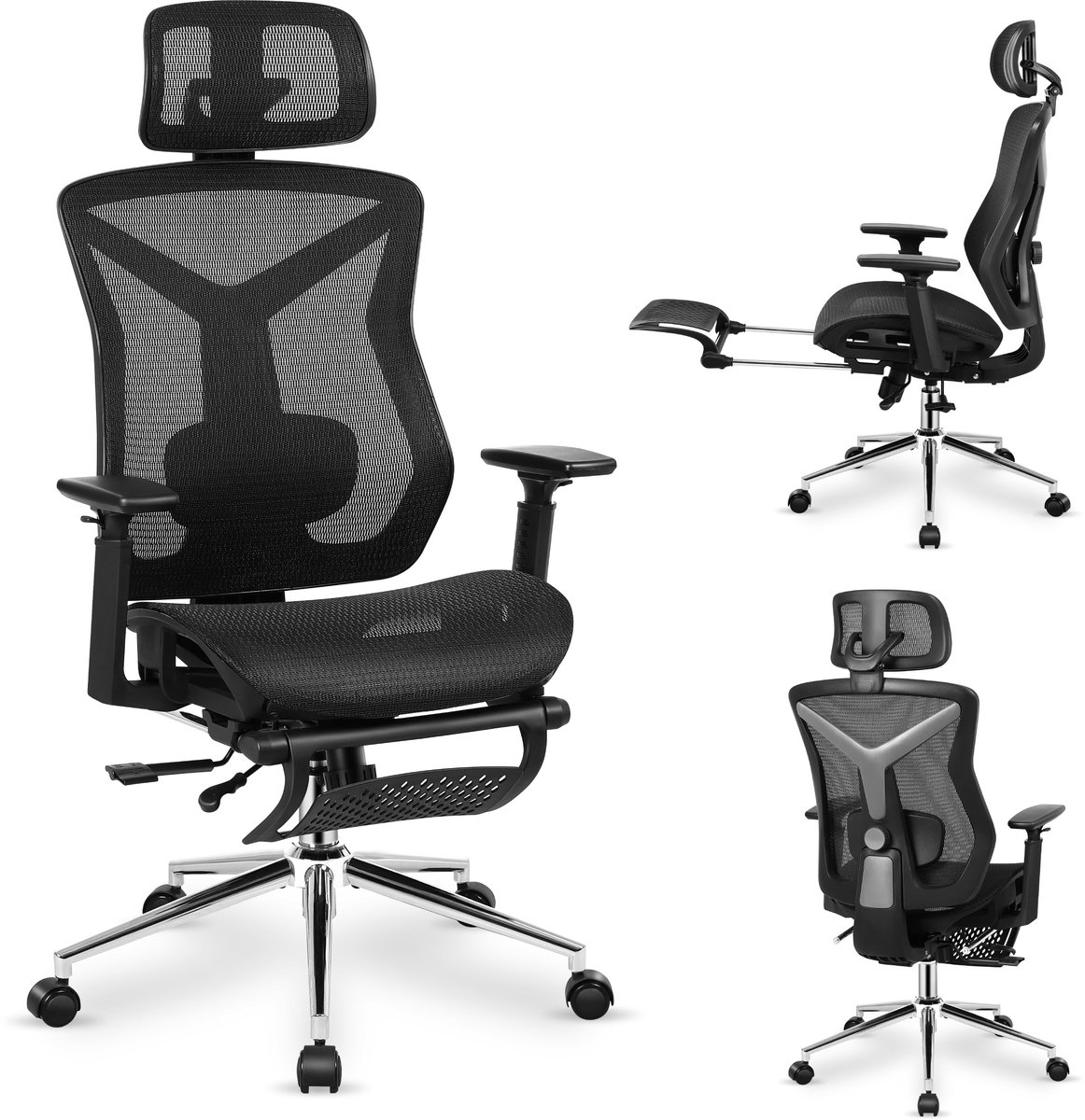 Mark Adler Expert 5.7 Black - Bureaustoel Zwart