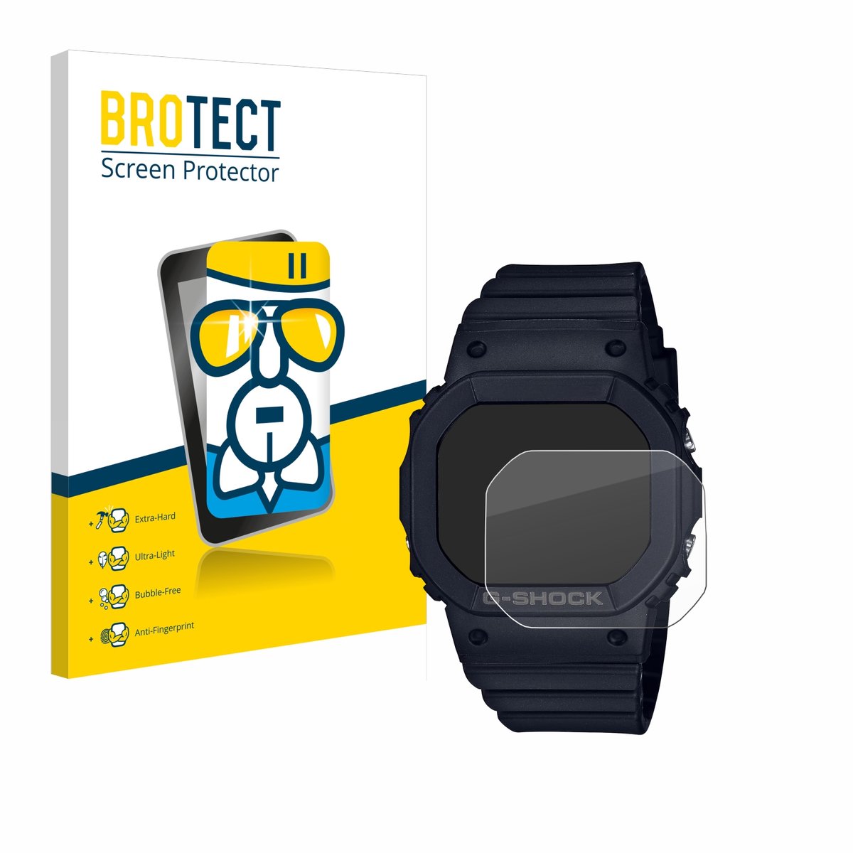 Screenprotector voor Casio G-Shock GMD-S5600 Beschermglas transparant