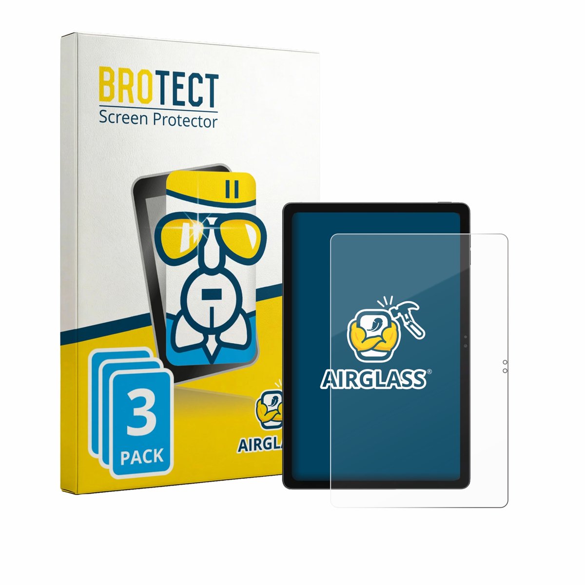 Screenprotector 3 Stuks voor Blackview Zeno 5 Beschermglas transparant