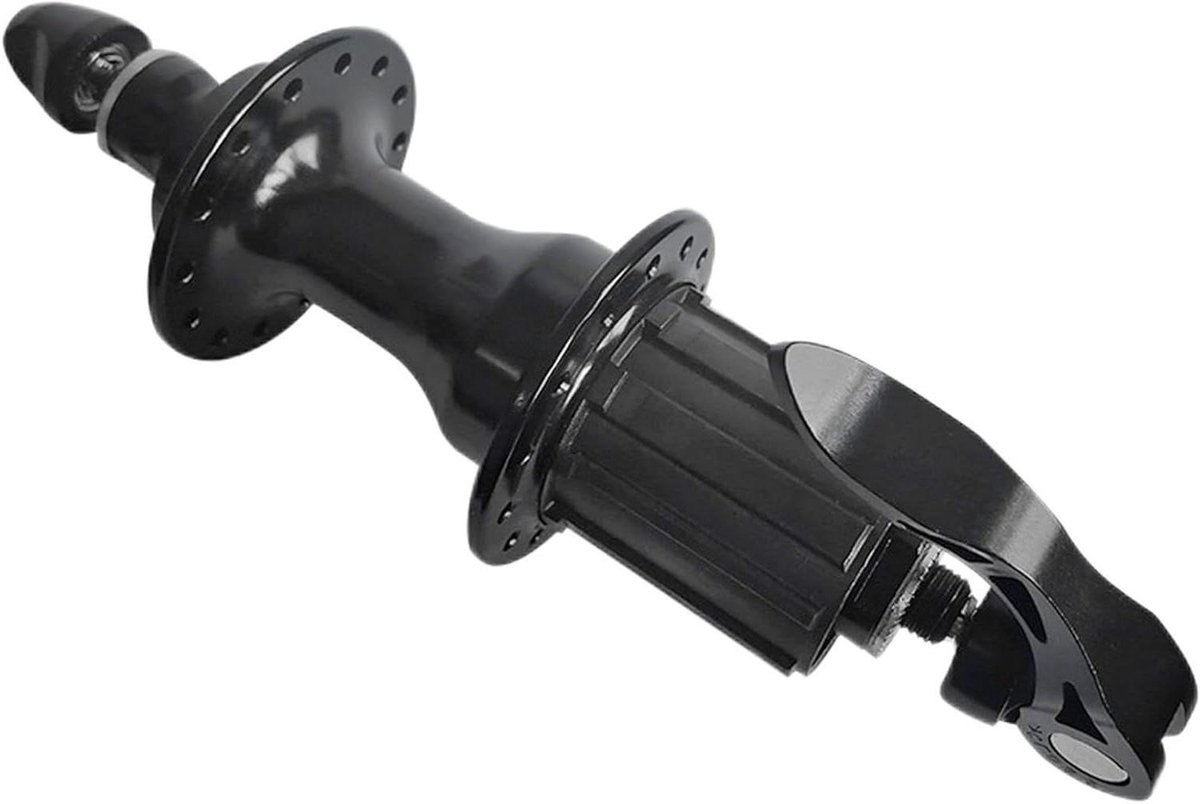 Fietsnaaf Set - Voor en Achter - Onderhoud Fiets - Lichtgewicht Aluminium - 28 Gaten - Zwart