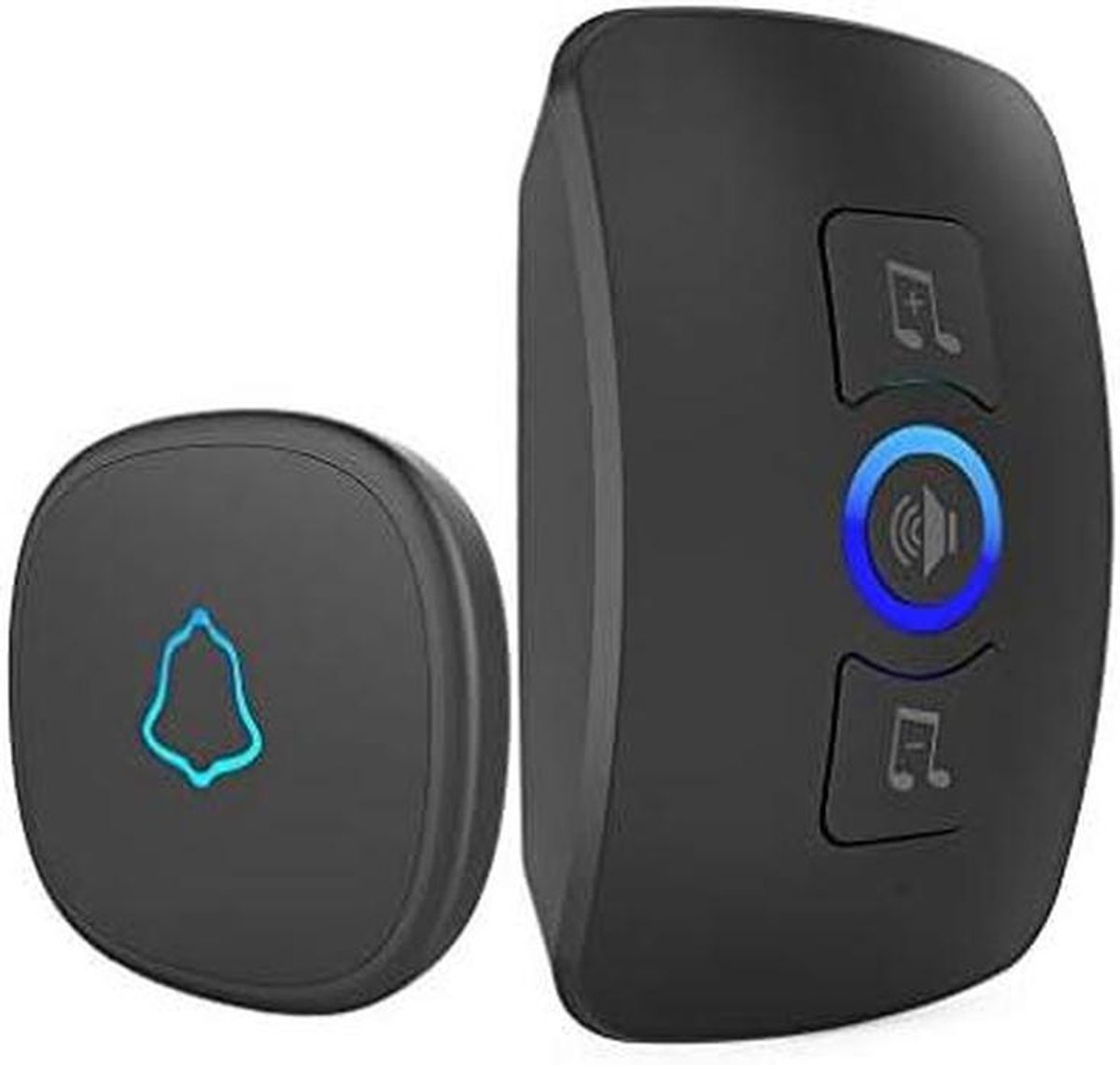 Draadloze Deurbel - Smart Chime - Bezoekers Ontvangen - 150 Meter Bereik - 32 Melodieën - Wit