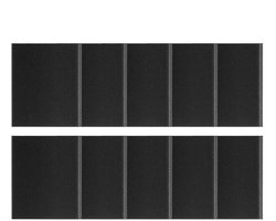 Door Seal with Weatherstrip and Weatherstrip - 10 Parts Window Angle Sealing Kit for Glue Filling and Sealing - Tape For Sealing Doors - For Use in Refrigerator and Motorhome and Cellar and Indoor