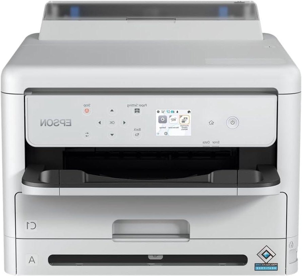 Zwart-wit printer - Zakelijke printer - Efficiënt printen - Dubbelzijdig printen - 54 x 53 x 50 cm - Wit
