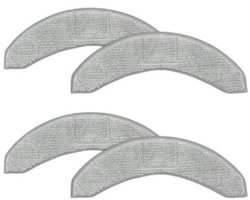 Set van 4 vervangende dweilpads voor iRobot Roomba Combo J7 Plus/J7+/J7/J9+/J9 Plus robotstofzuigers