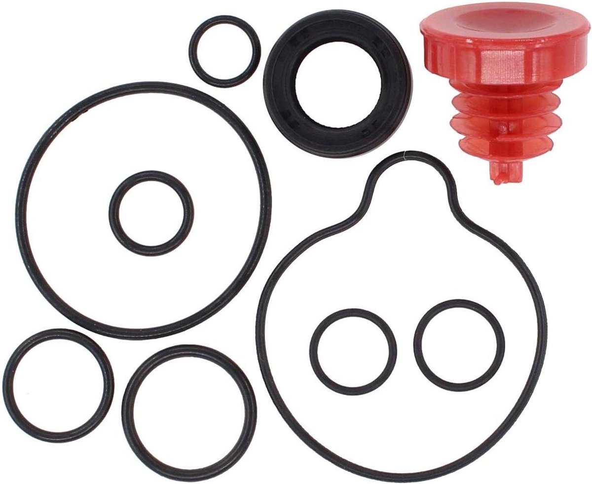 Pomp Afdichting Kit - Onderdelen Set - Auto Onderhoud - Specifieke Pasvorm - 12 cm - Zwart