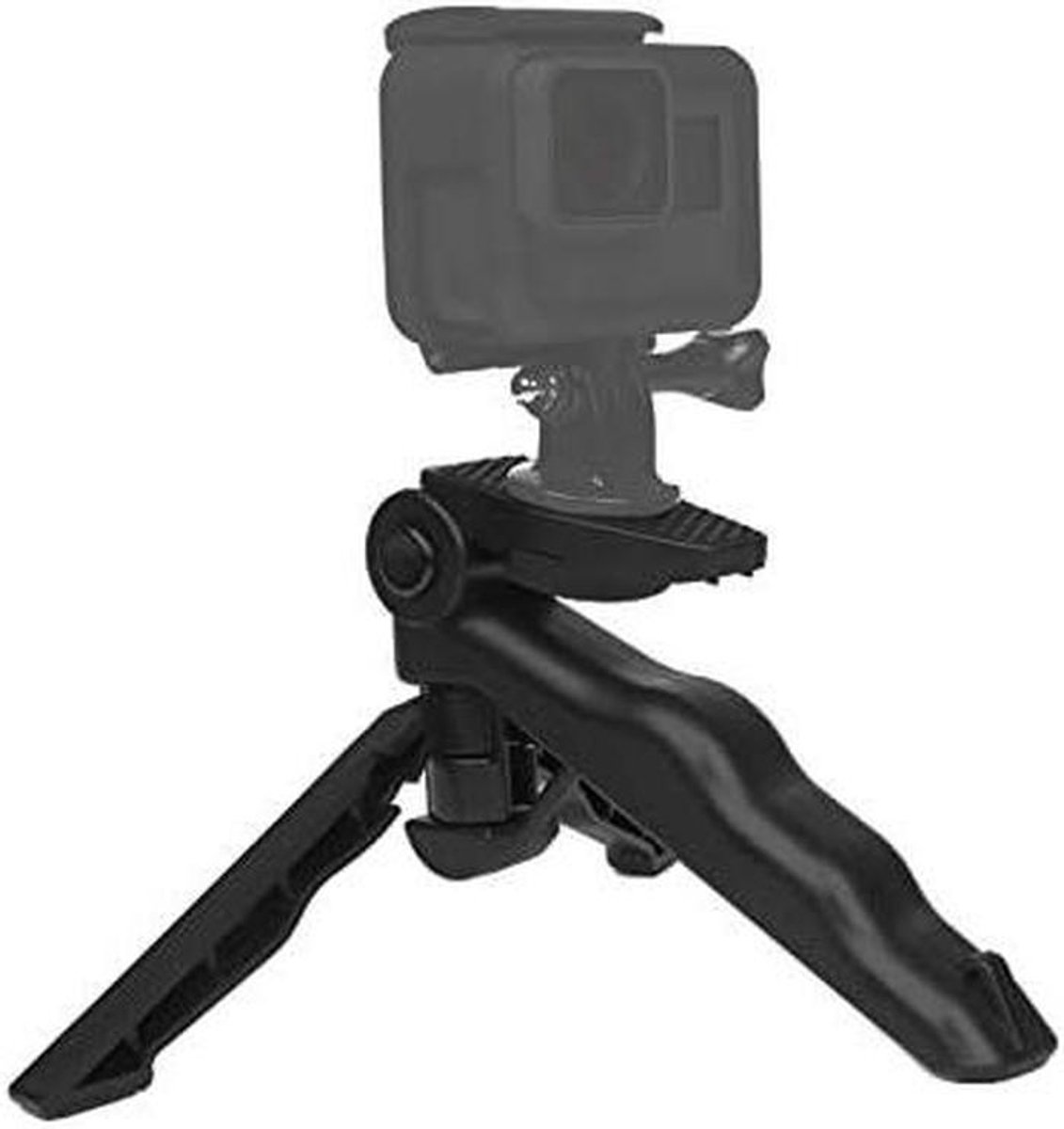 Mini Tafelstatief - Camera Statief - Stabiele Opnames - Inklapbaar Ontwerp - Ca. 165-20cm - Zwart
