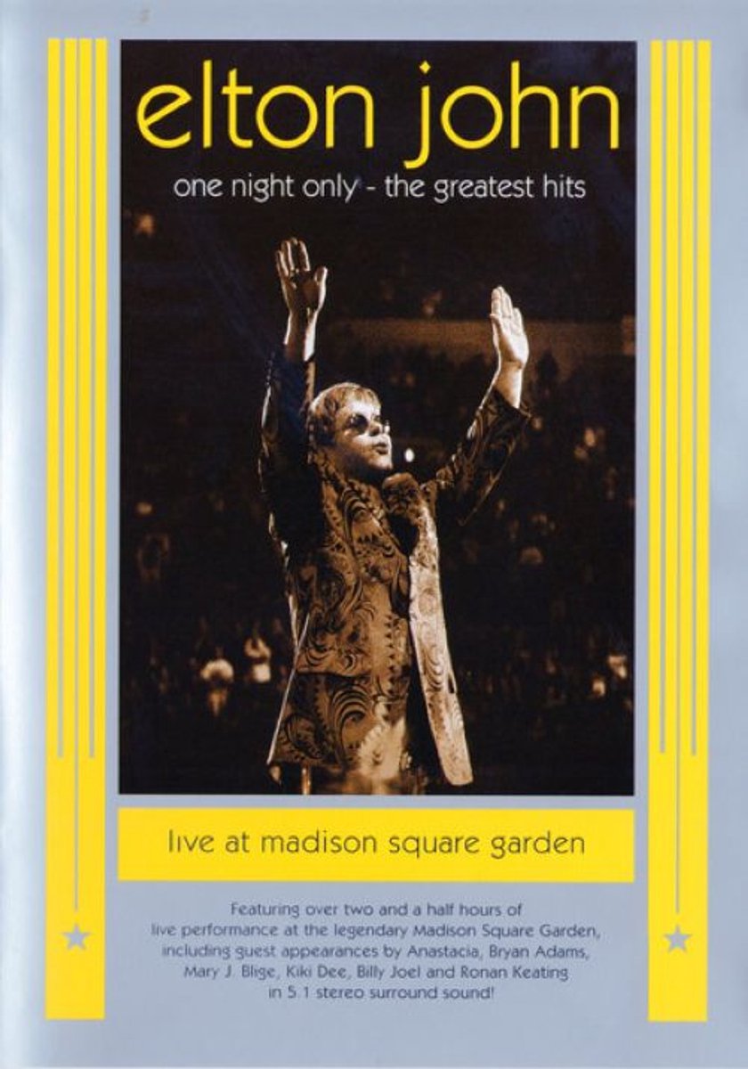 ELTON JOHN - Greatest Hits Live (DVD-M)