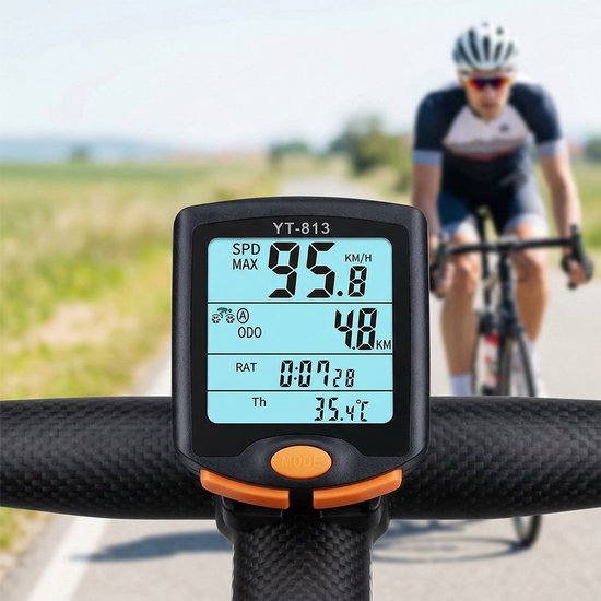 Draadloze Fietscomputer - Kilometerteller Fiets - Waterdicht — afbeelding 4