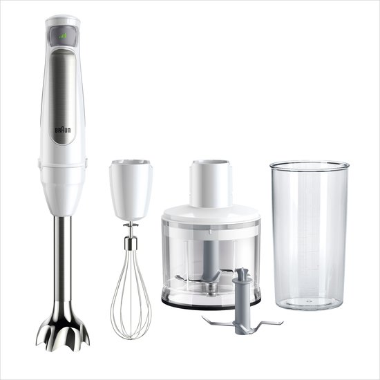 Braun MultiQuick 7 MQ7035IWH - Staafmixer - 1000 W - 0,6 L