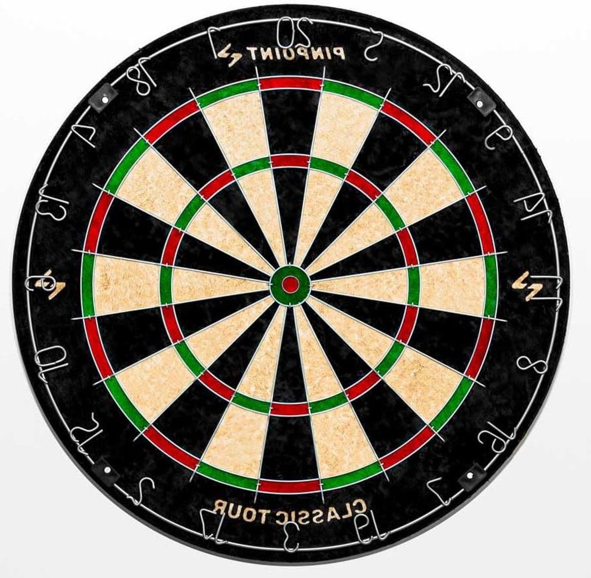 Dartbord - Trainingsbord Spel - Bar Spel - Premium Sisal - 46 cm Diameter - Multi
