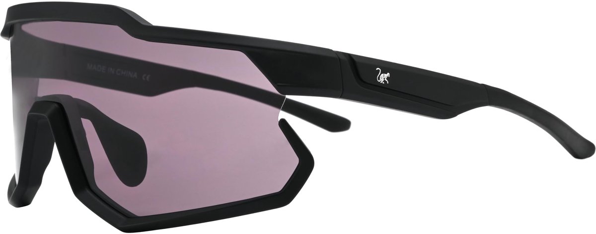 Unisex sportzonnebril - TR90 / UV400 bescherming (wijnrood)