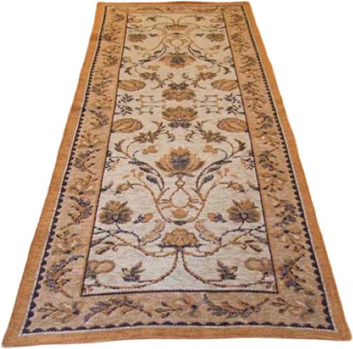 Tafelloper Lotus 9900 - ca. 45 x 135 cm - lotusbloem - bloemen klassiek barok