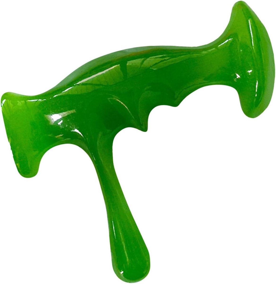 Triggerpunt Massageapparaat - Spierontspanner Zelfmassage - Spierherstel Bevorderen - Ergonomisch Haakontwerp - 12.4 x 10.1 x 5.3 cm - Ambergeel