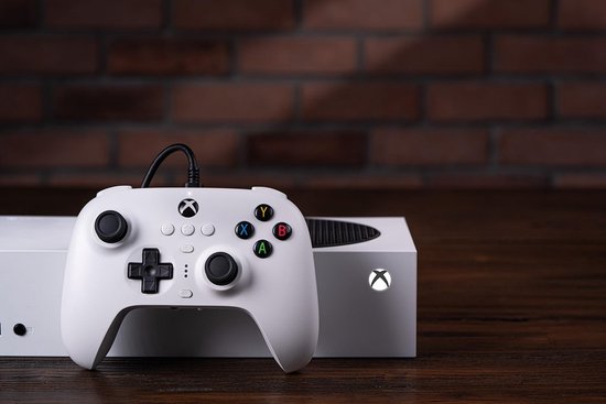 Bedrade Controller - Gamepad Xbox - Gaming - Hall Effect Joysticks - 3 meter kabel - Wit — afbeelding 3