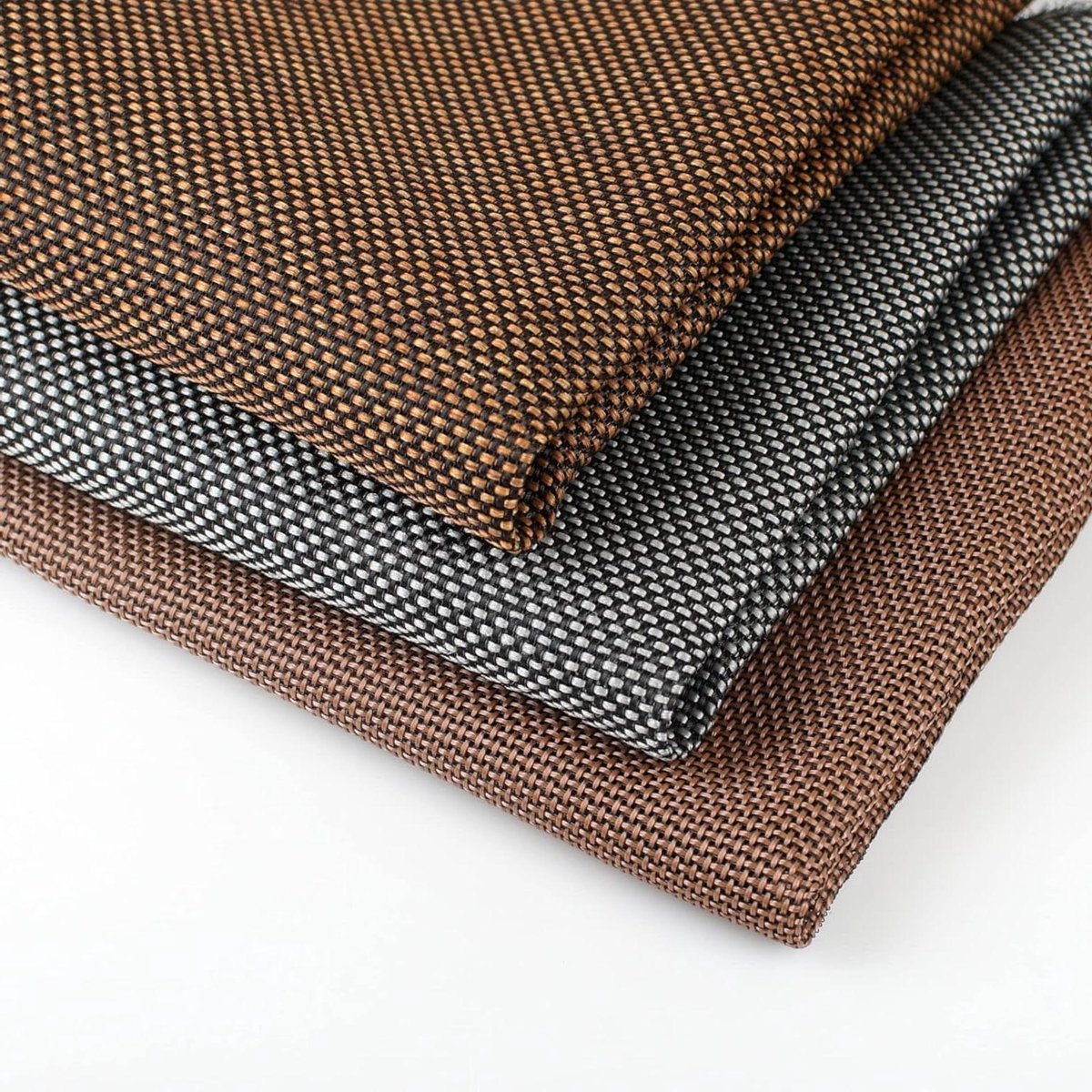 Luidsprekerdoek - Roosterstof Mesh - Akoestische Toepassingen - Goede Lichttransmissie - 150 x 50 cm - Bruin