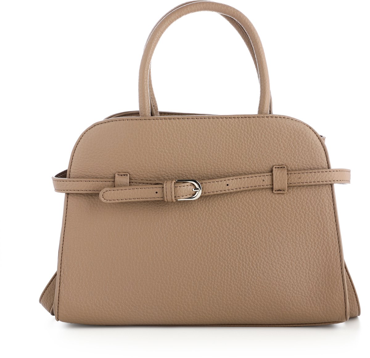 Michelle Bags & Accessoires - Dameshandtas - Lichtbruin - PU - 30x20 cm