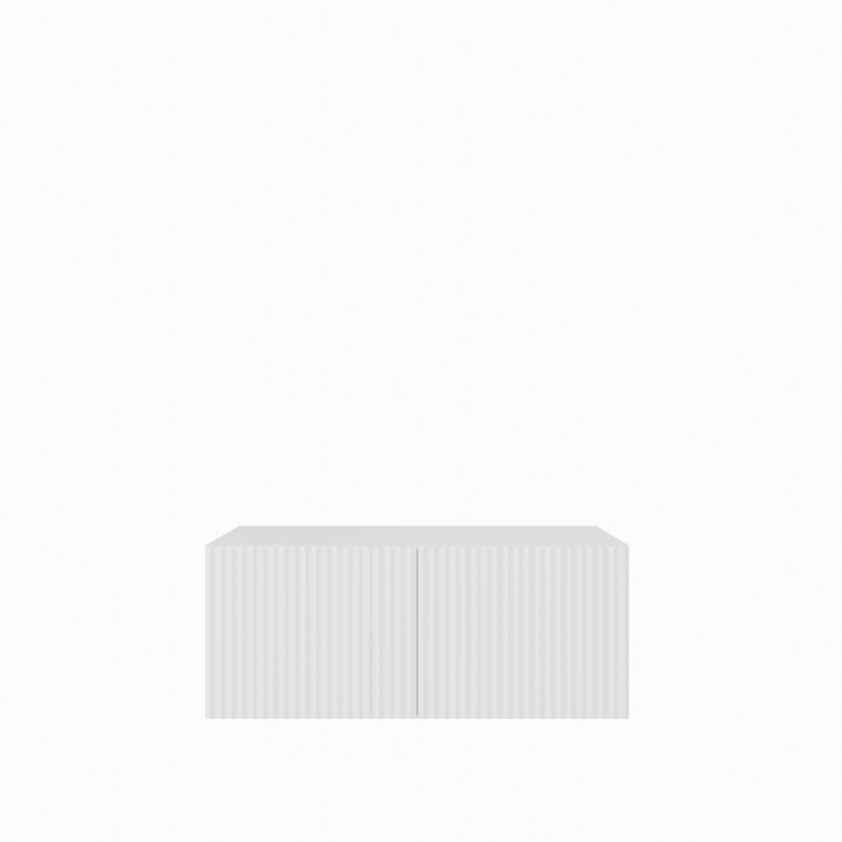 TV-kast Noe 1x100 cm (wit + wit)