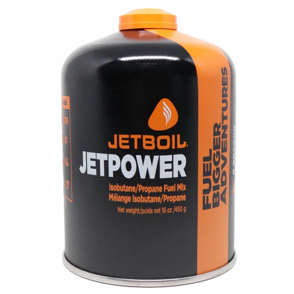 Jetboil Jetpower Fuel 450 gram - Gas - camping - boot - natuur -Hiking