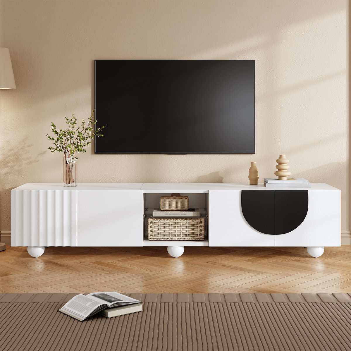 VVBV TV Lowboard 180x40x41.5 cm