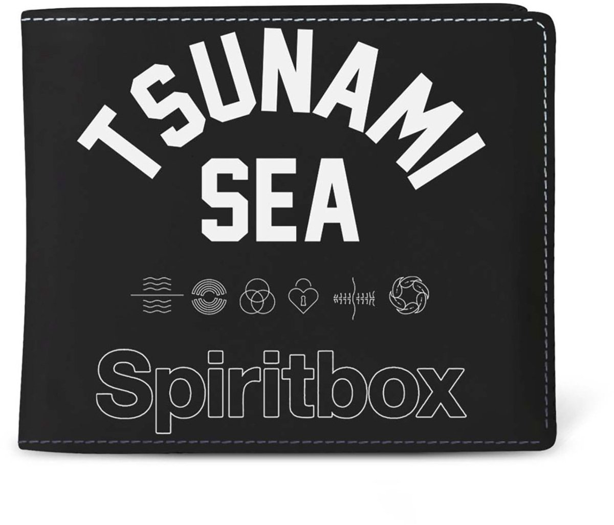 Rocksax Spiritbox - Tsunami Sea Portemonnee - Zwart