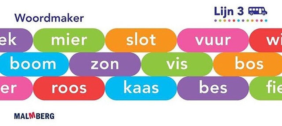 Lijn 3 Woordmaker thema 4 tot en met 6