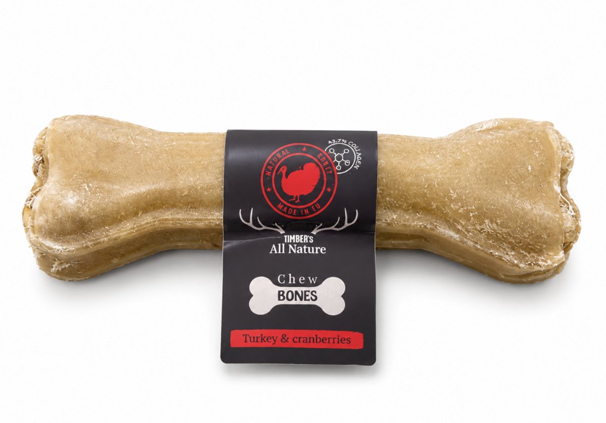 Haba’s All Nature Kauwbot Kalkoen met Veenbessen - 115 gram