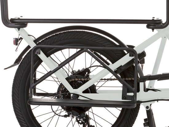 Villette La Famille elektrische longtail transportfiets 10 Ah wit van Villette — afbeelding 4