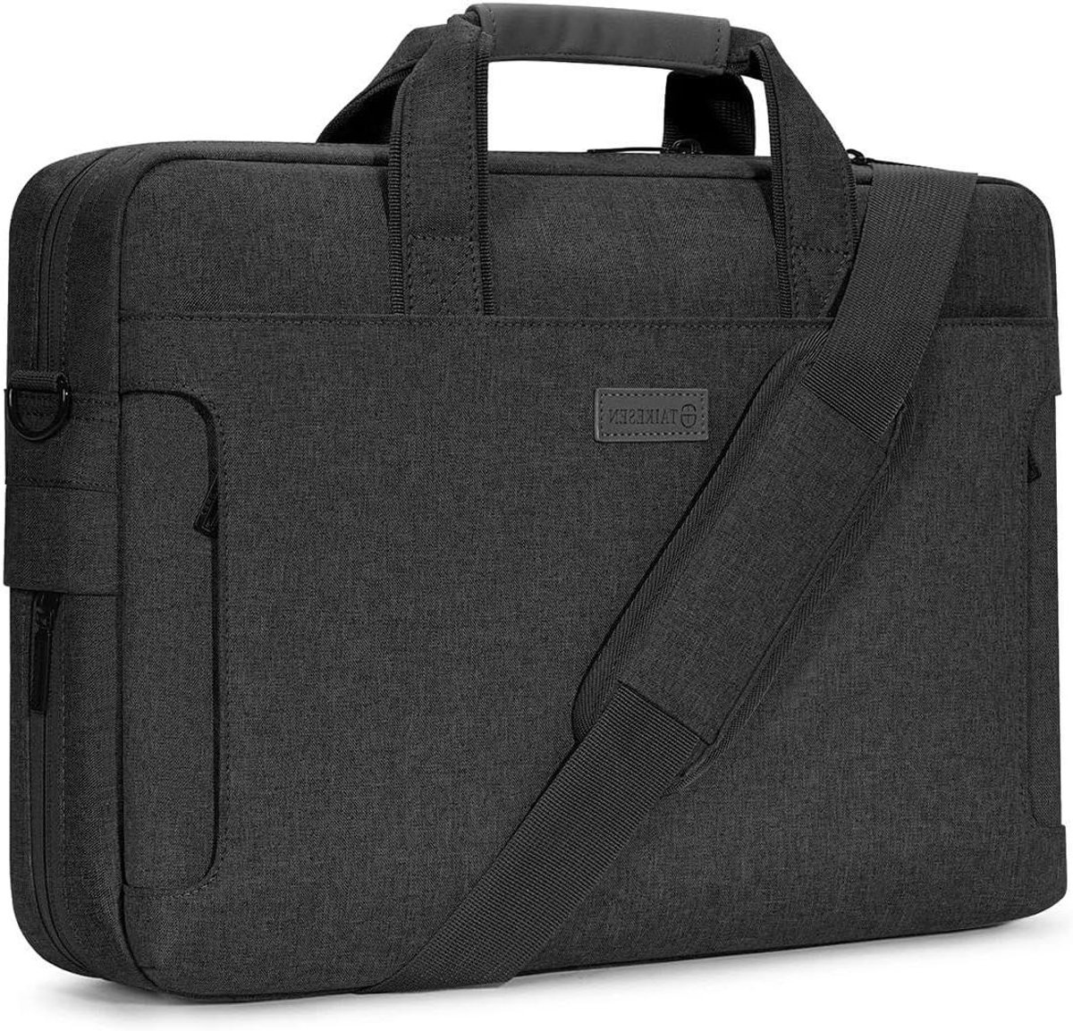 Laptoptas - Aktetas Handtas - Zakenreizen - Multifunctioneel - 15-16 inch - Zwart