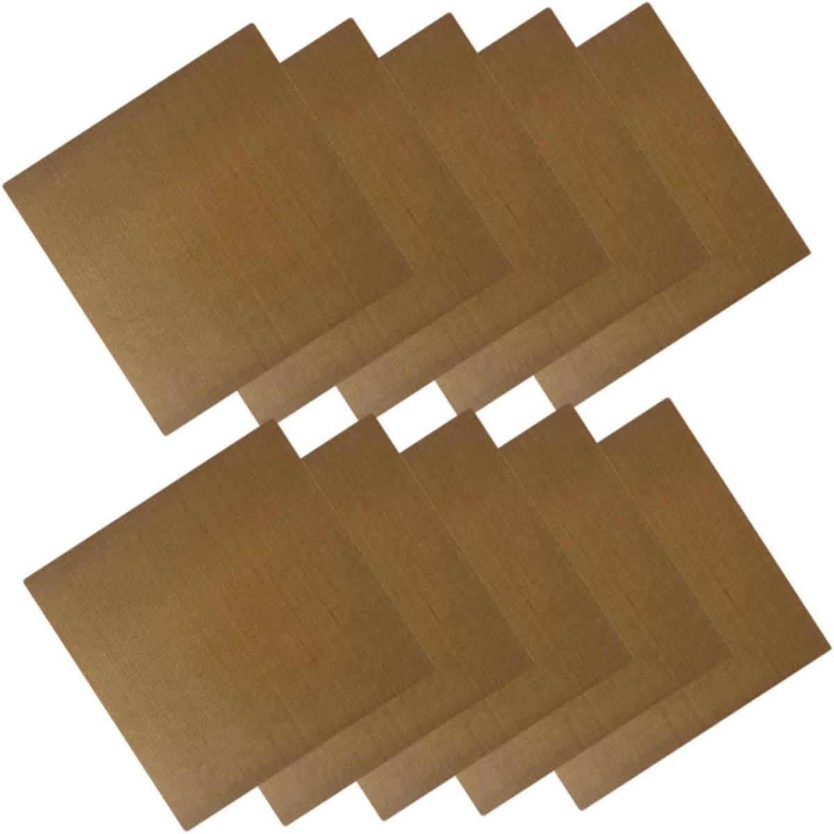 Warmte-isolatiestickers - Krultang beschermer - Haarstyling - Zelfklevend en warmte-isolerend - 15 cm - Afgebeeld