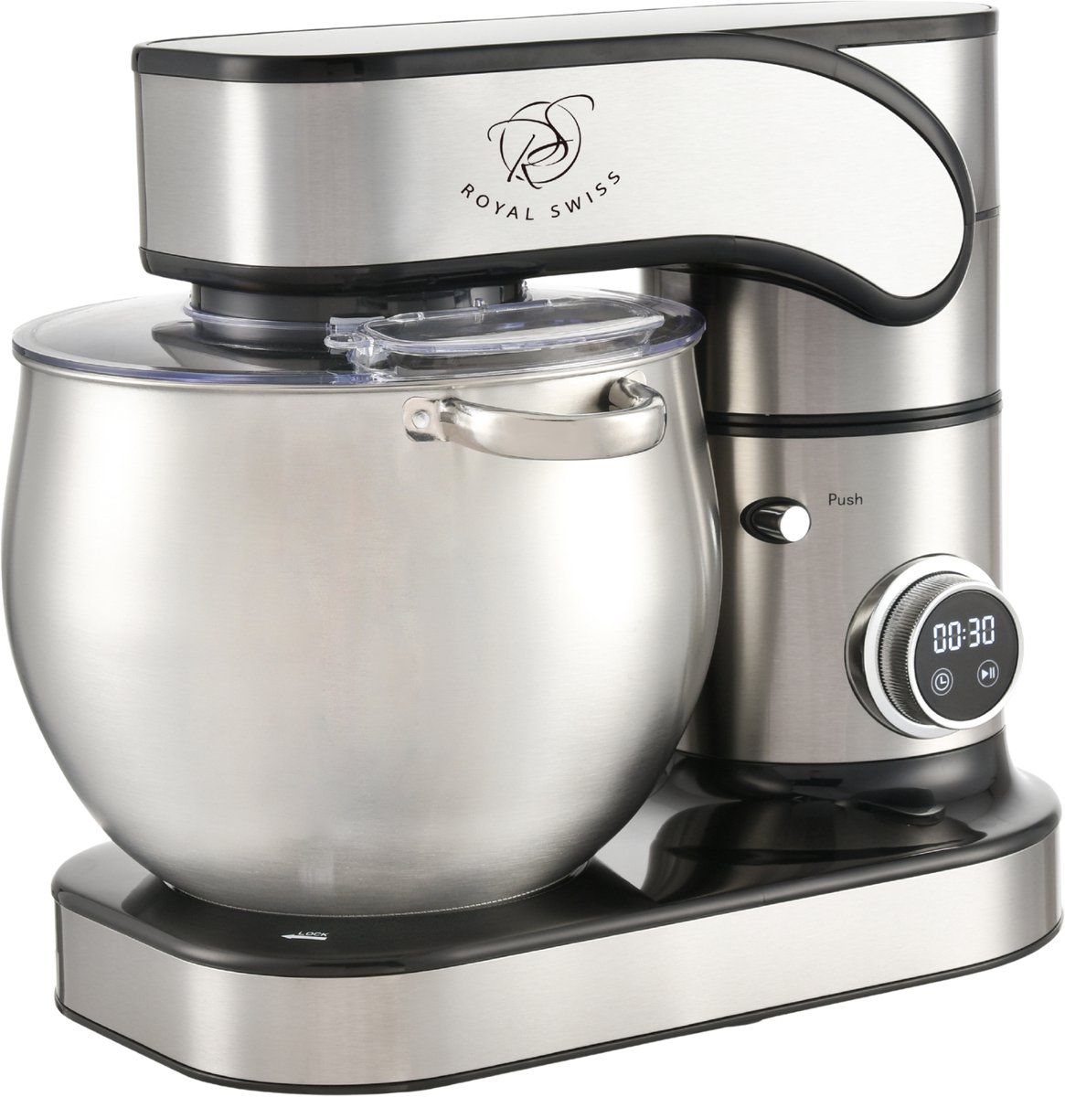 Royal Swiss SC-603E - 12L Keukenmachine 2000W Planetaire Mixer thumbnail 7