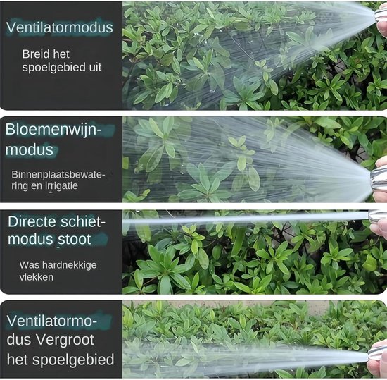 Mini Power Washer - Draagbare Schrobber - Efficiënt Schoonmaken - Drievoudige Snelheidsstraal - 16 Inch - Groen van MINI — afbeelding 5