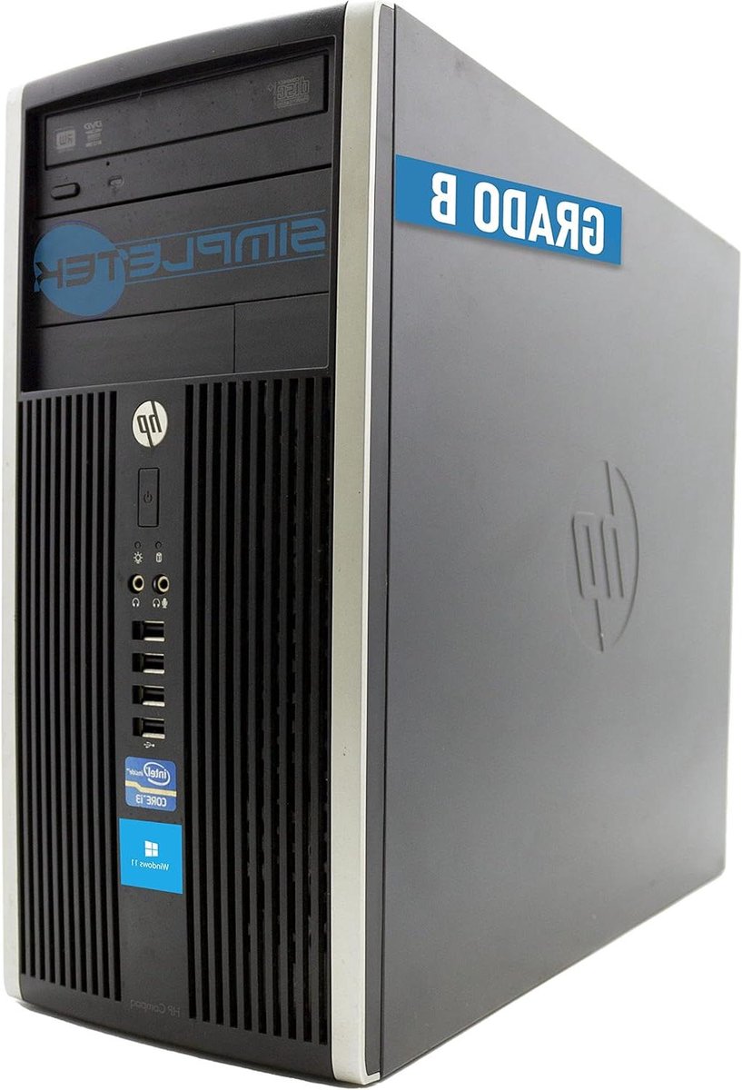 Desktop Computer - Toren PC - Productief Werken - Seriële RS232 Poort - 16 GB RAM 240 GB SSD - Zwart